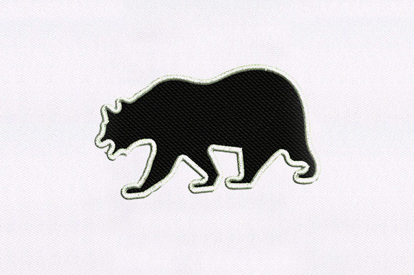 Black Bear Embroidery Design Review for Craft Fair Products