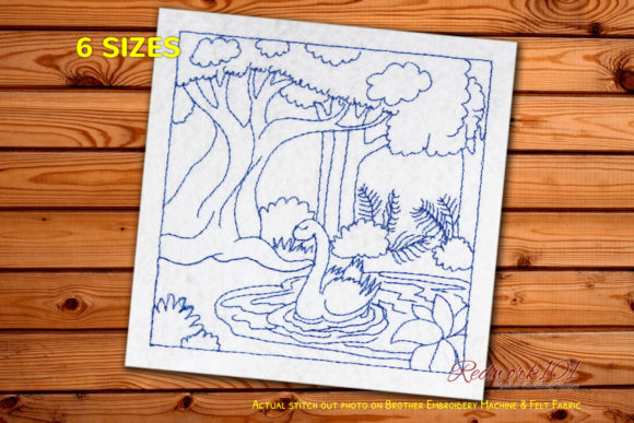 Duck Swimming in River Jungle Scene Review for Business Use