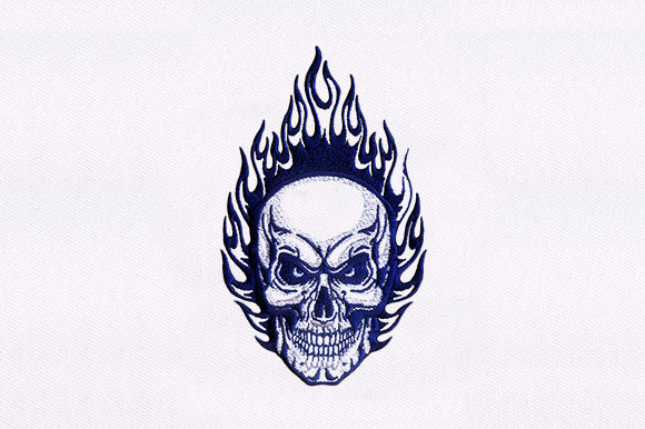Fire Skull Embroidery Review for Craft Fair Success