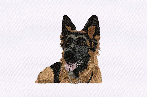 German Shepherd Embroidery Design Review for Sellers