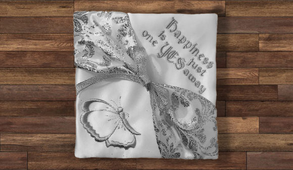 In-the-Hoop Wedding Ring Cushion ITH Review