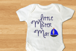 Little Mister May Sailboat Applique: A Seasonal Embroidery Must-Have