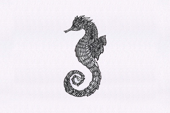 Mandala Seahorse: A Versatile Embroidery Design for Heartfelt Creations
