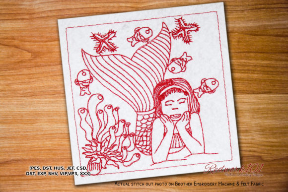 Mermaid and Sea Animals Lineart: A Design Review for Small Business Merch