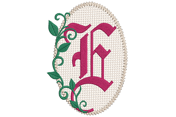 Olde English Monogram Letter E Review