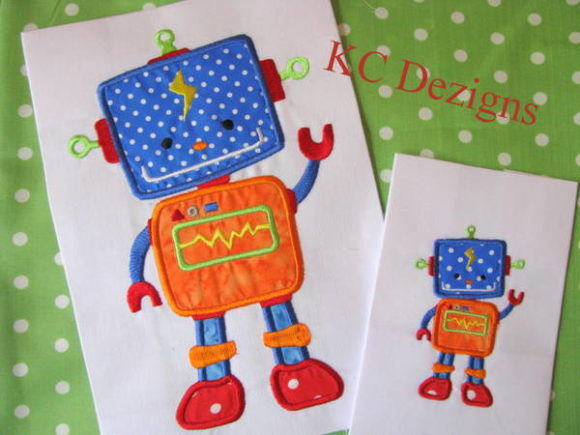 Robot Boy Embroidery Design Review