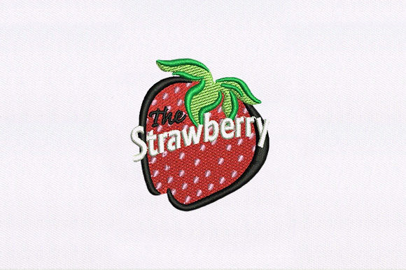 Strawberry Embroidery Design Review for Boutique Apparel