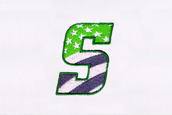 Usa Font: A Versatile Machine Embroidery Design for Seasonal Creations