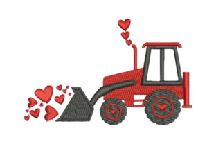 Valentine’s Tractor Embroidery Design Review