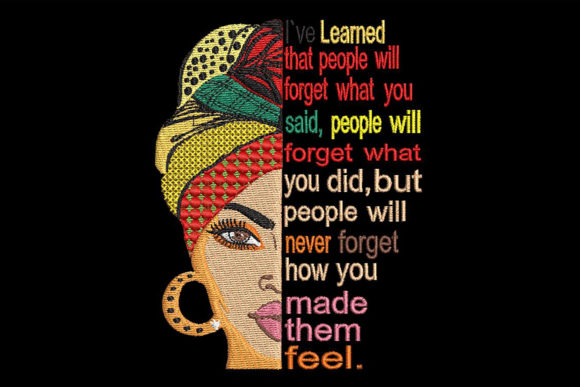 Woman Face and a Wise Quote Review